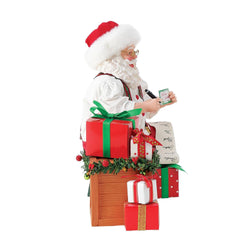 Buy Possible Dreams at CountryNMoreGifts.com Santa looking at his List