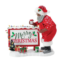 North Pole Greeting African American