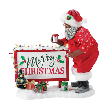 North Pole Greeting African American - Country N More Gifts