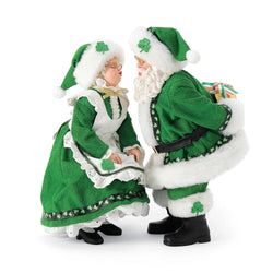 Buy Possible Dreams at CountryNMoreGifts.com Celtic Santa and  Mrs Claus share a sweet kiss