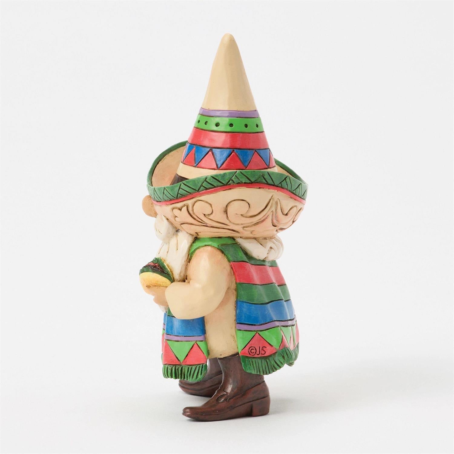 Gnome Way, It's Taco Day - Fiesta Gnome Figurine - Country N More Gifts
