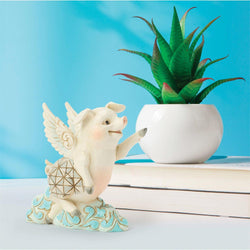 Flying Pig Mini Figurine - Country N More Gifts