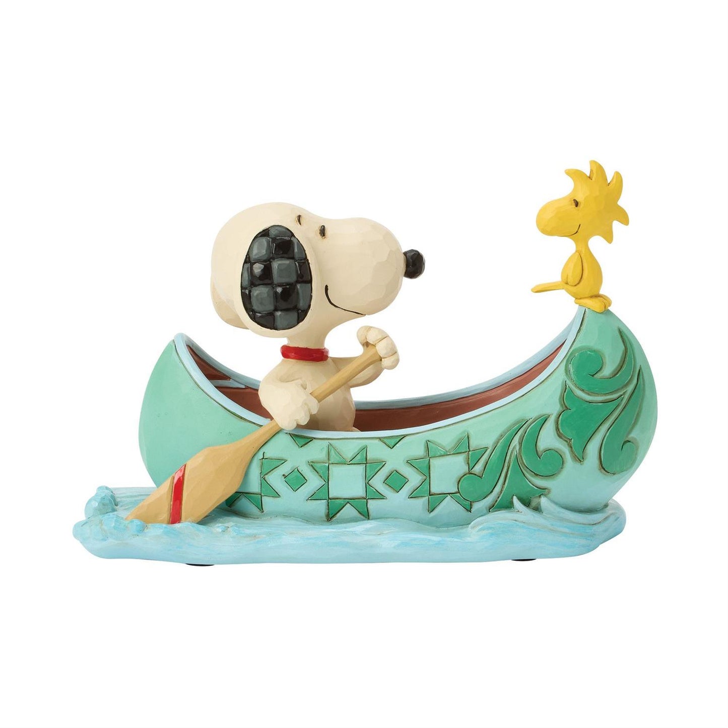 FBA - Snoopy and Woodstock in Canoe - Country N More Gifts