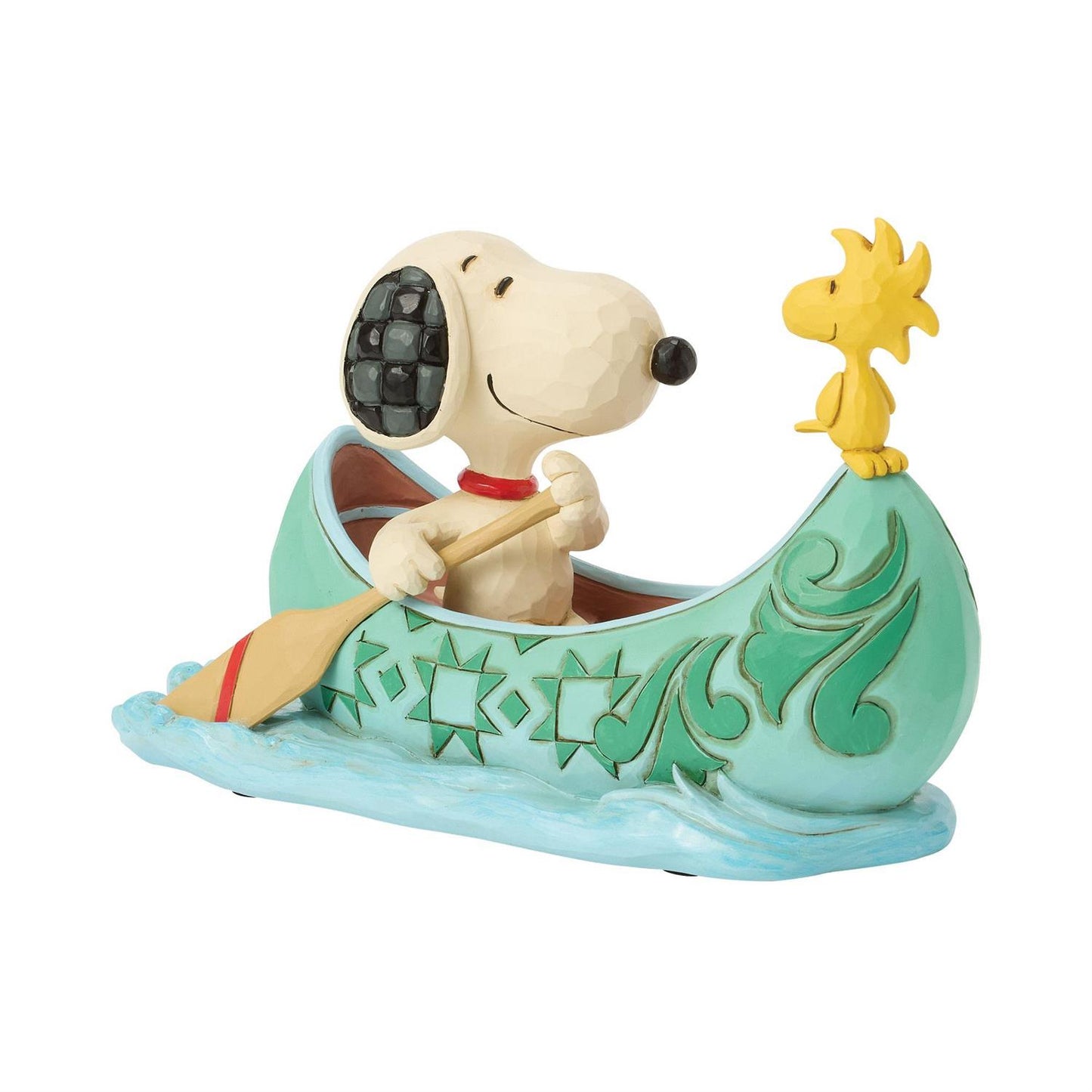FBA - Snoopy and Woodstock in Canoe - Country N More Gifts