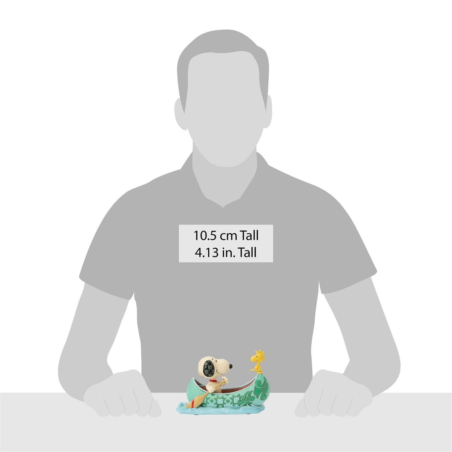 FBA - Snoopy and Woodstock in Canoe - Country N More Gifts