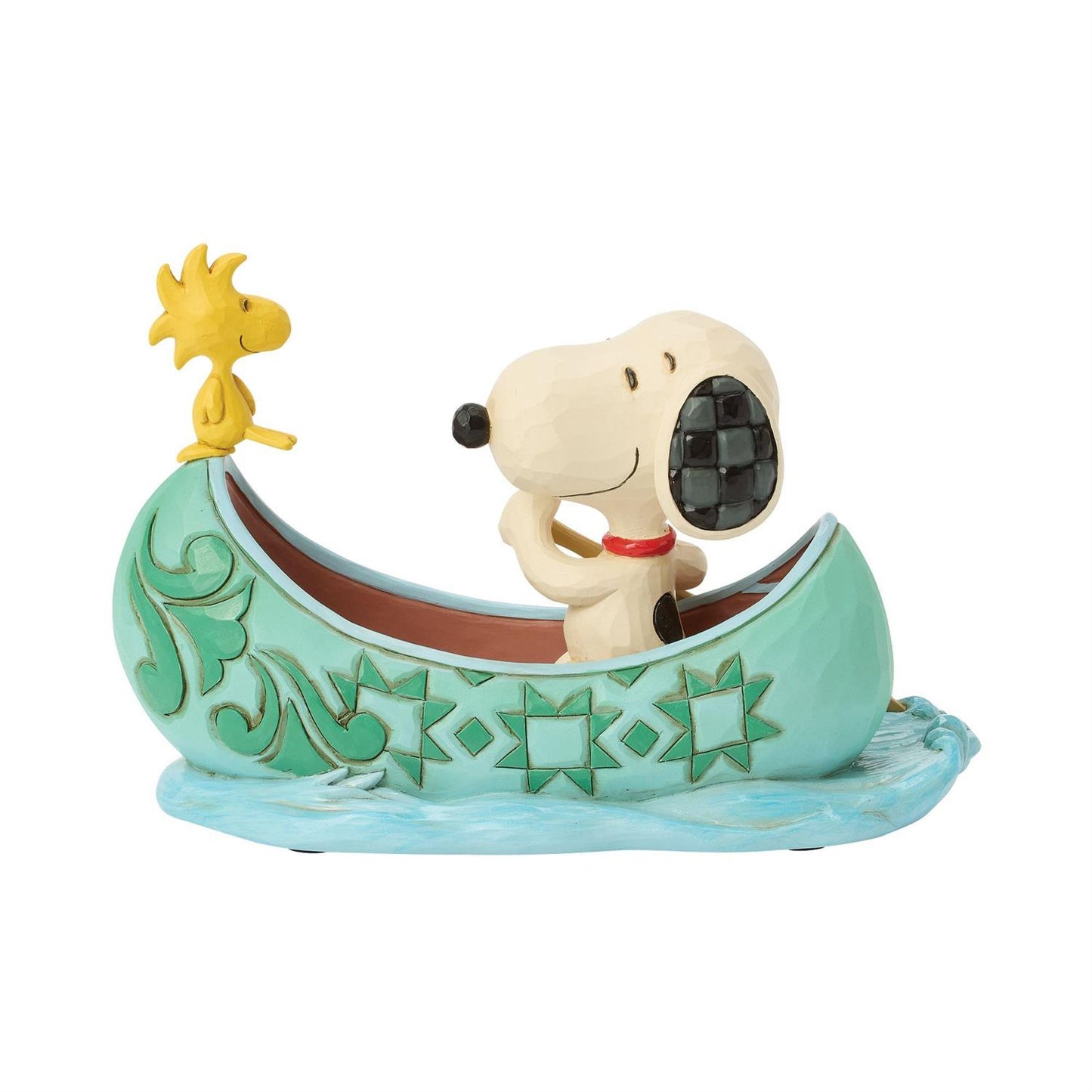 FBA - Snoopy and Woodstock in Canoe - Country N More Gifts
