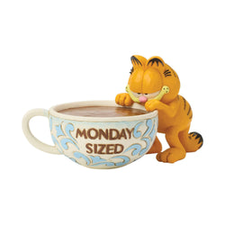Buy Jim Shore at CountryNMoreGIfts.com Garfield with a Giant Cup of Coffee