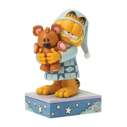 Buy Jim Shore at CountryNMoreGifts.com Garfield in his Pajamas holding Pooky