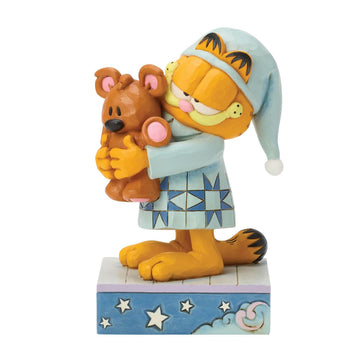 Snuggles and Snoozes - Sleepy Garfield with Pooky - Country N More Gifts
