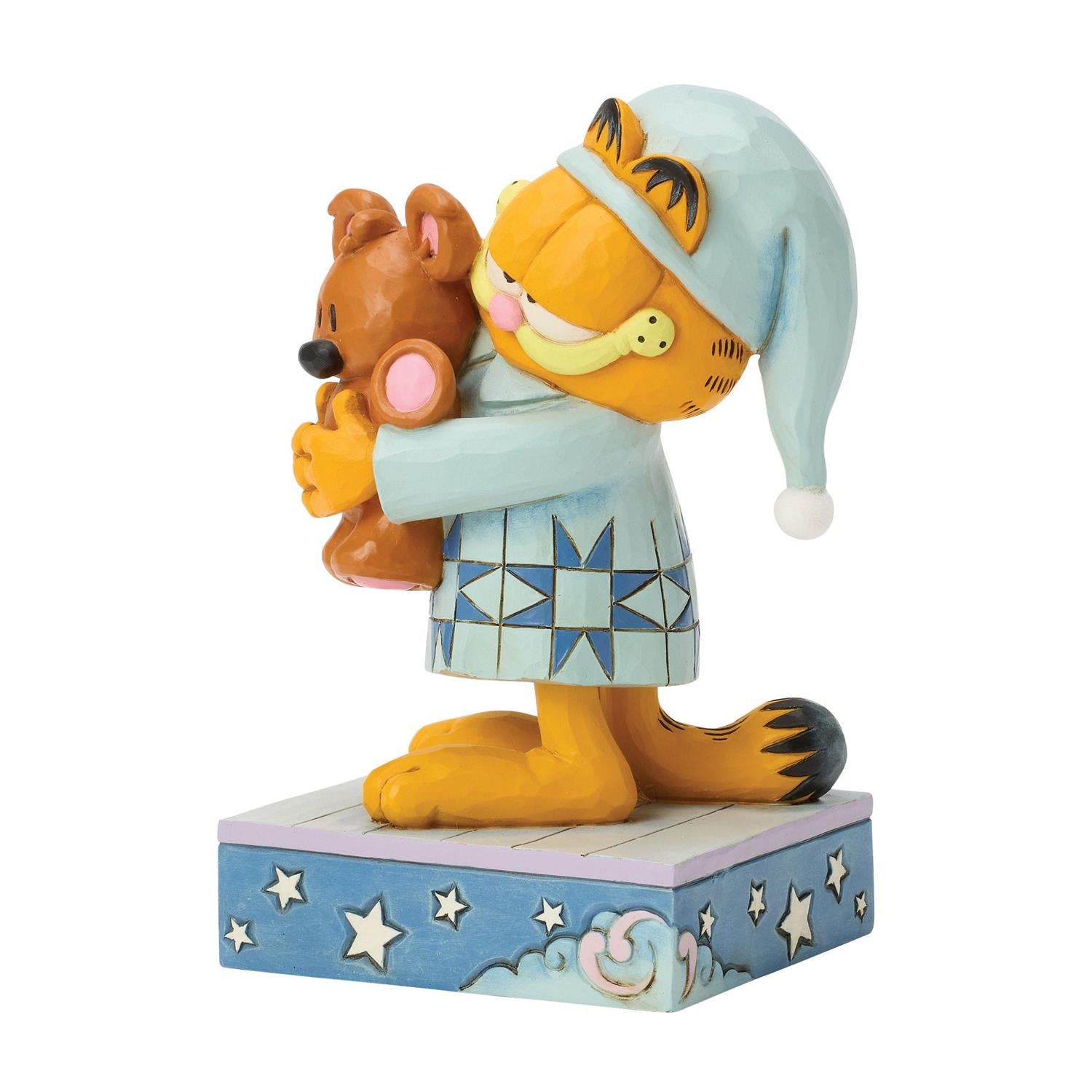 Snuggles and Snoozes - Sleepy Garfield with Pooky - Country N More Gifts
