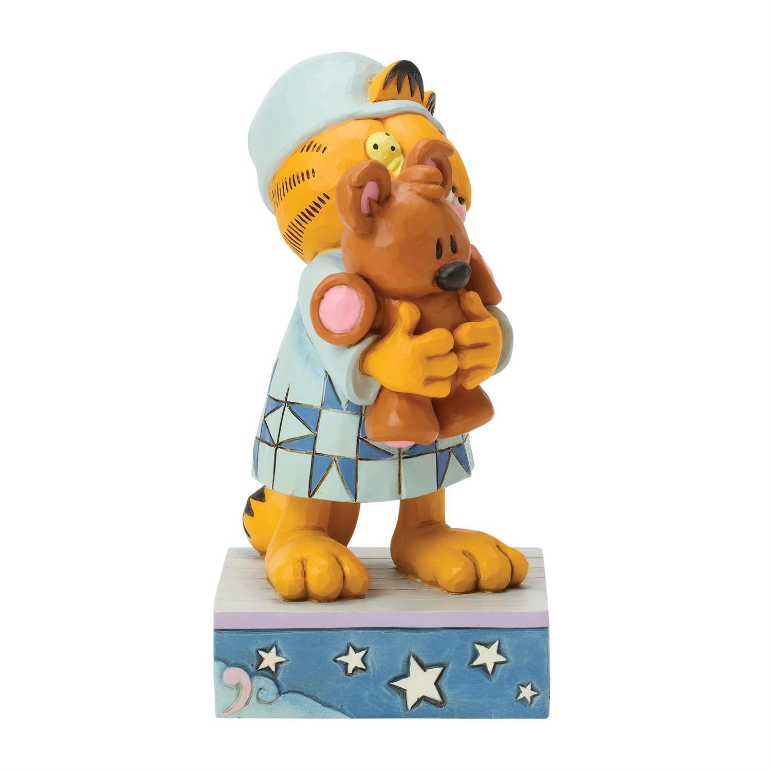 Snuggles and Snoozes - Sleepy Garfield with Pooky - Country N More Gifts