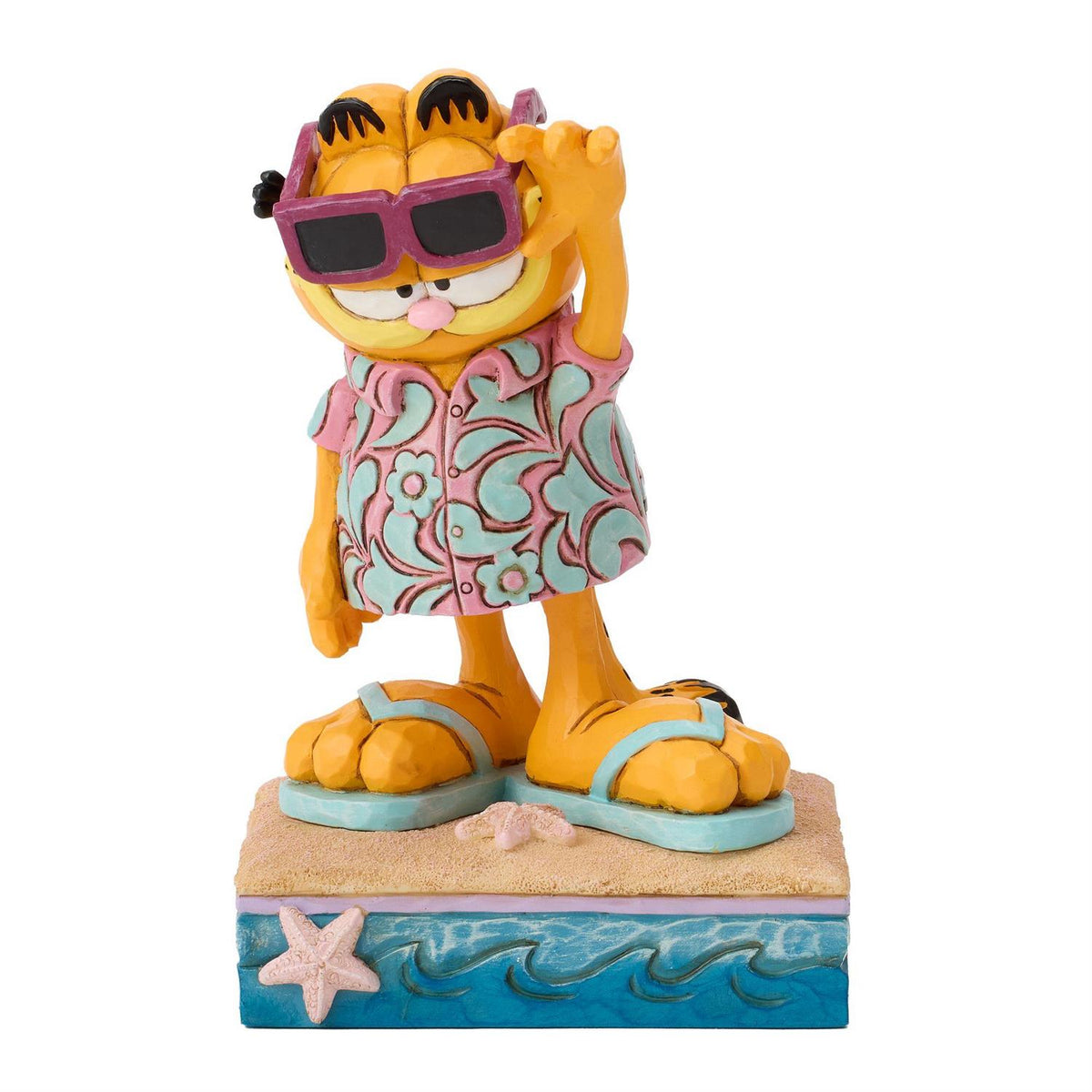 Garfield sporting some cool shades and a Hawaiian Shirt