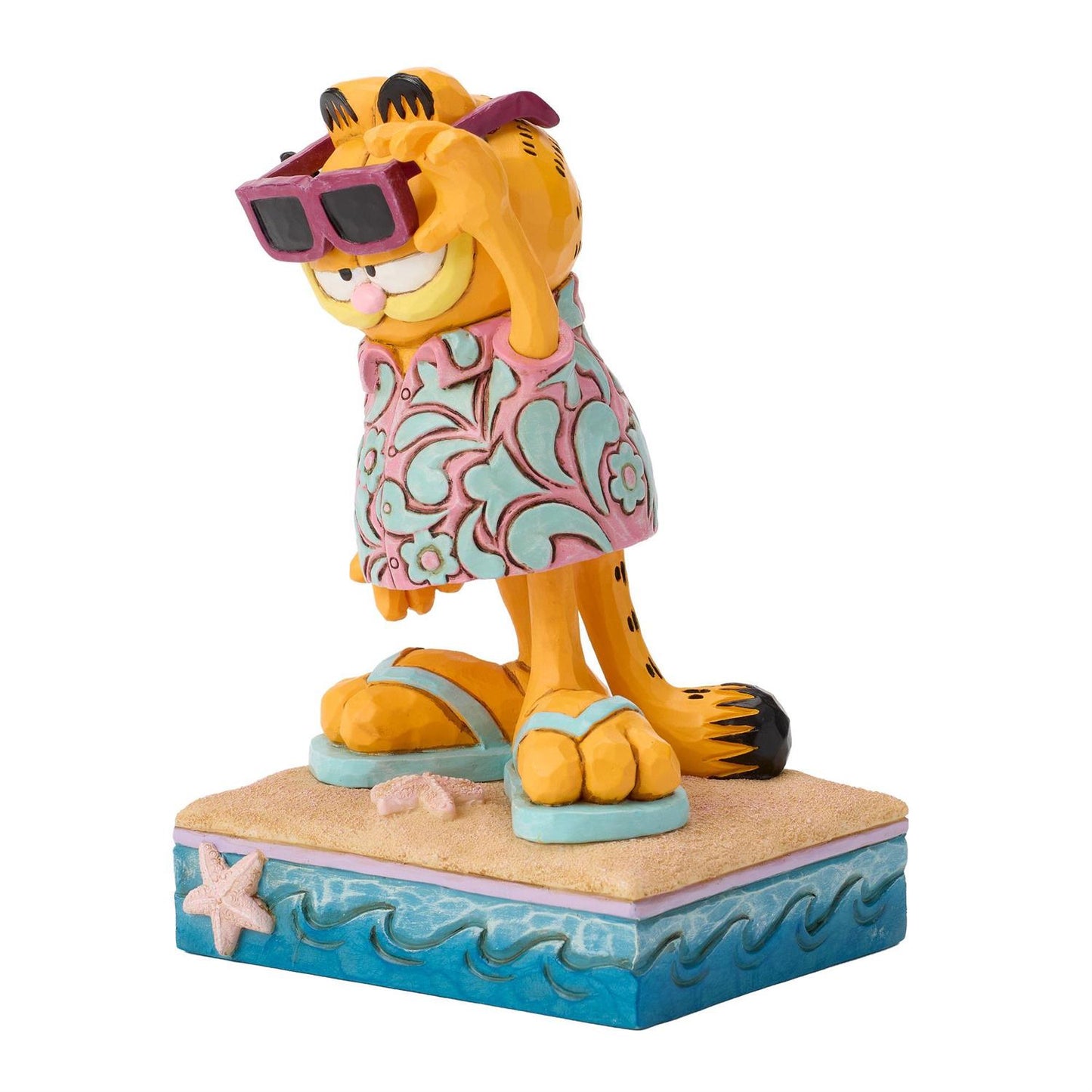Garfield sporting some cool shades and a Hawaiian Shirt