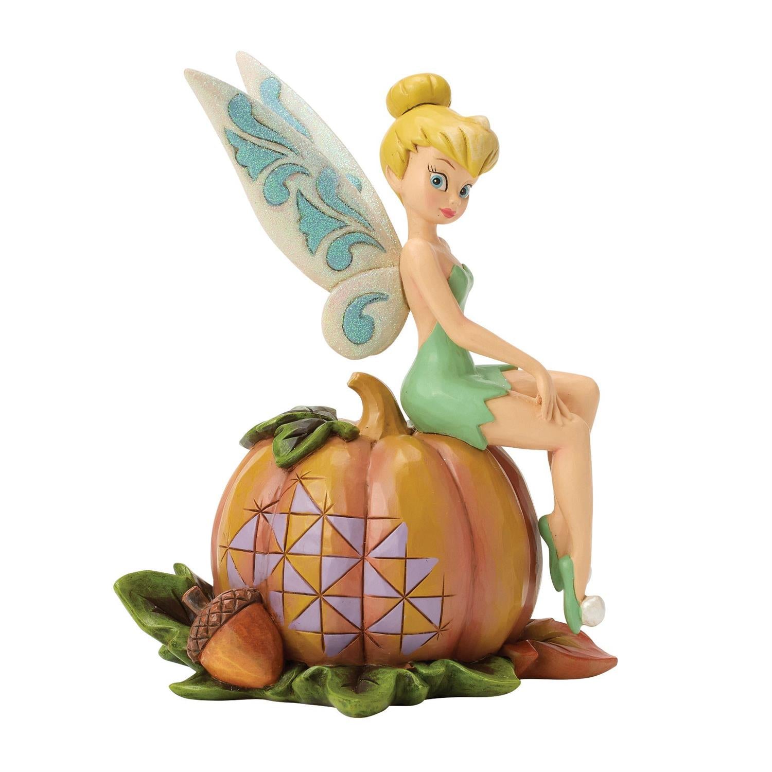 Pumpkin Patch Pixie - Tinker Bell on Pumpkin - Country N More Gifts