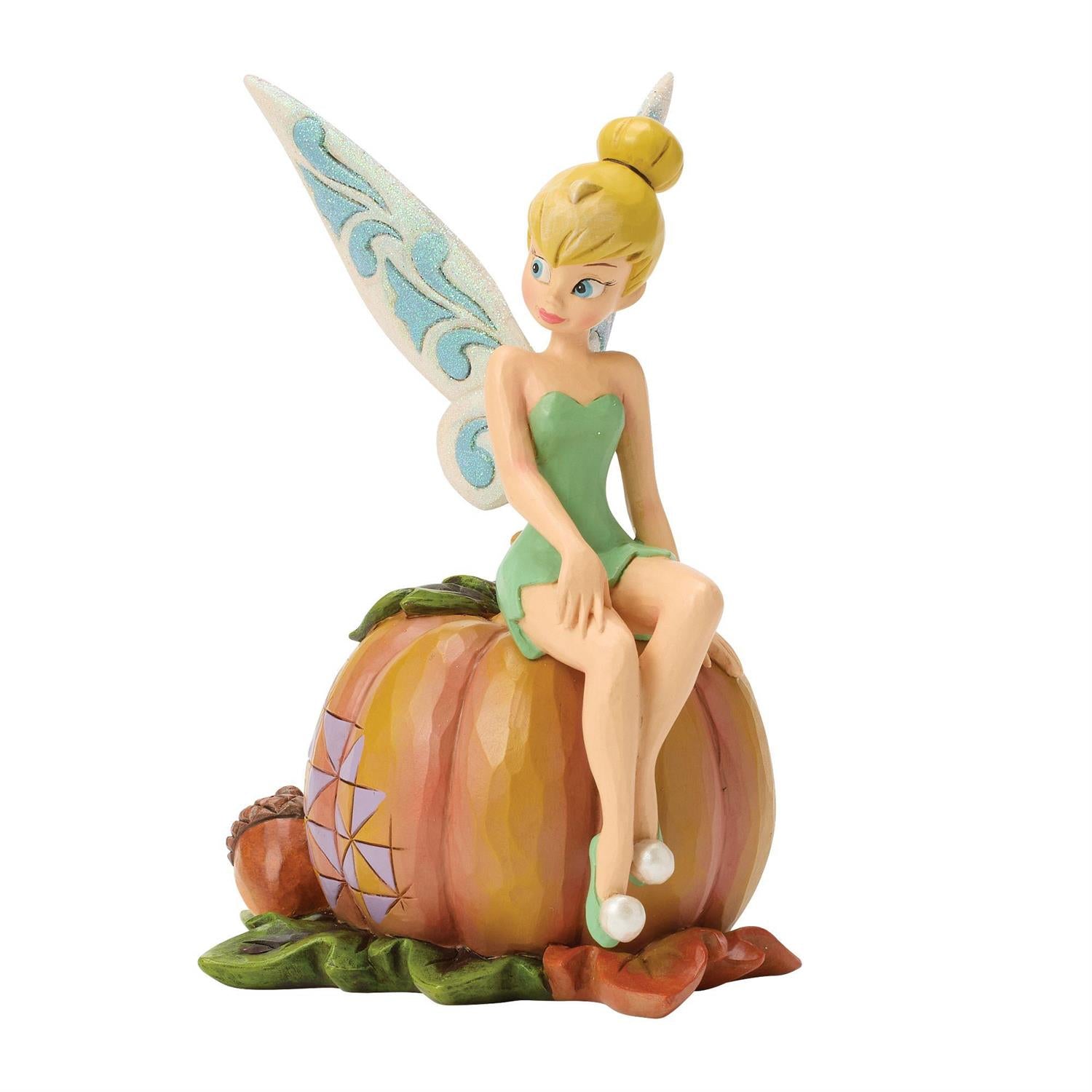 Pumpkin Patch Pixie - Tinker Bell on Pumpkin - Country N More Gifts
