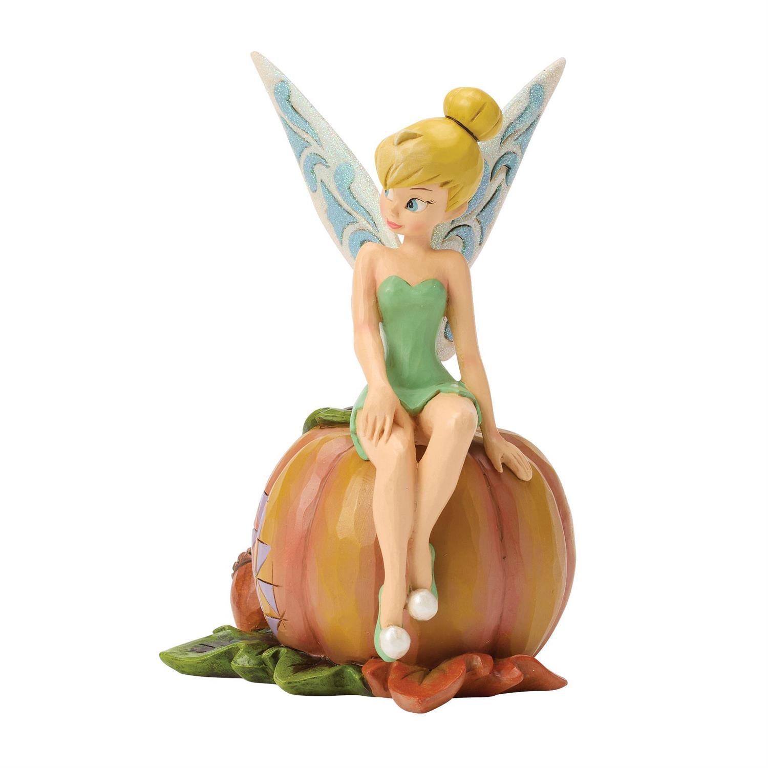 Pumpkin Patch Pixie - Tinker Bell on Pumpkin - Country N More Gifts