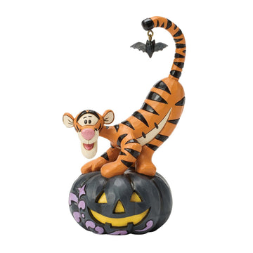 Bat-tastic Fun - Tigger on black Jack-o-Lantern - Country N More Gifts