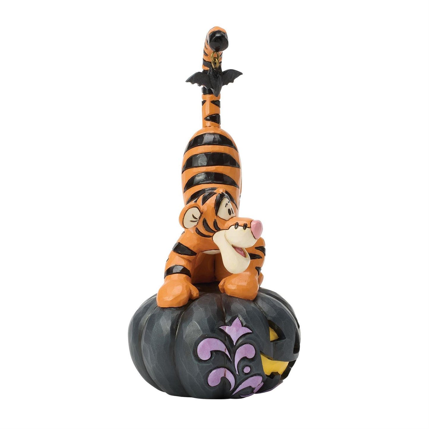Bat-tastic Fun - Tigger on black Jack-o-Lantern - Country N More Gifts