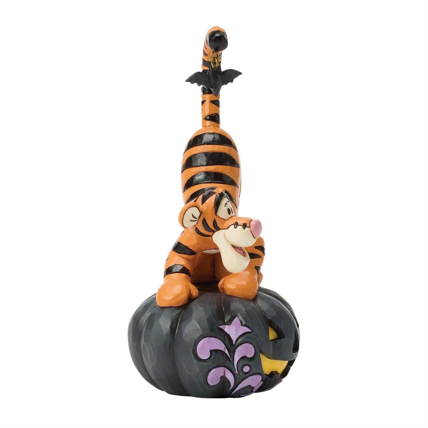 Bat-tastic Fun - Tigger on black Jack-o-Lantern - Country N More Gifts