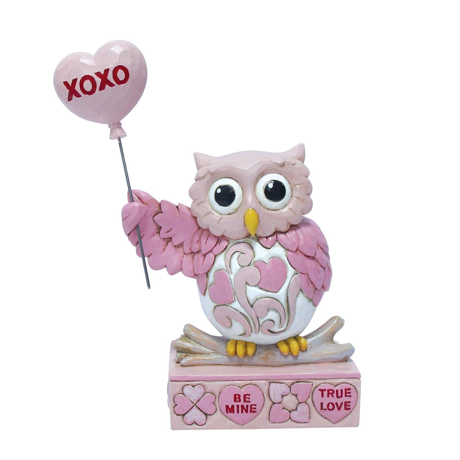 Sweethearts Owl with Balloon - Country N More Gifts