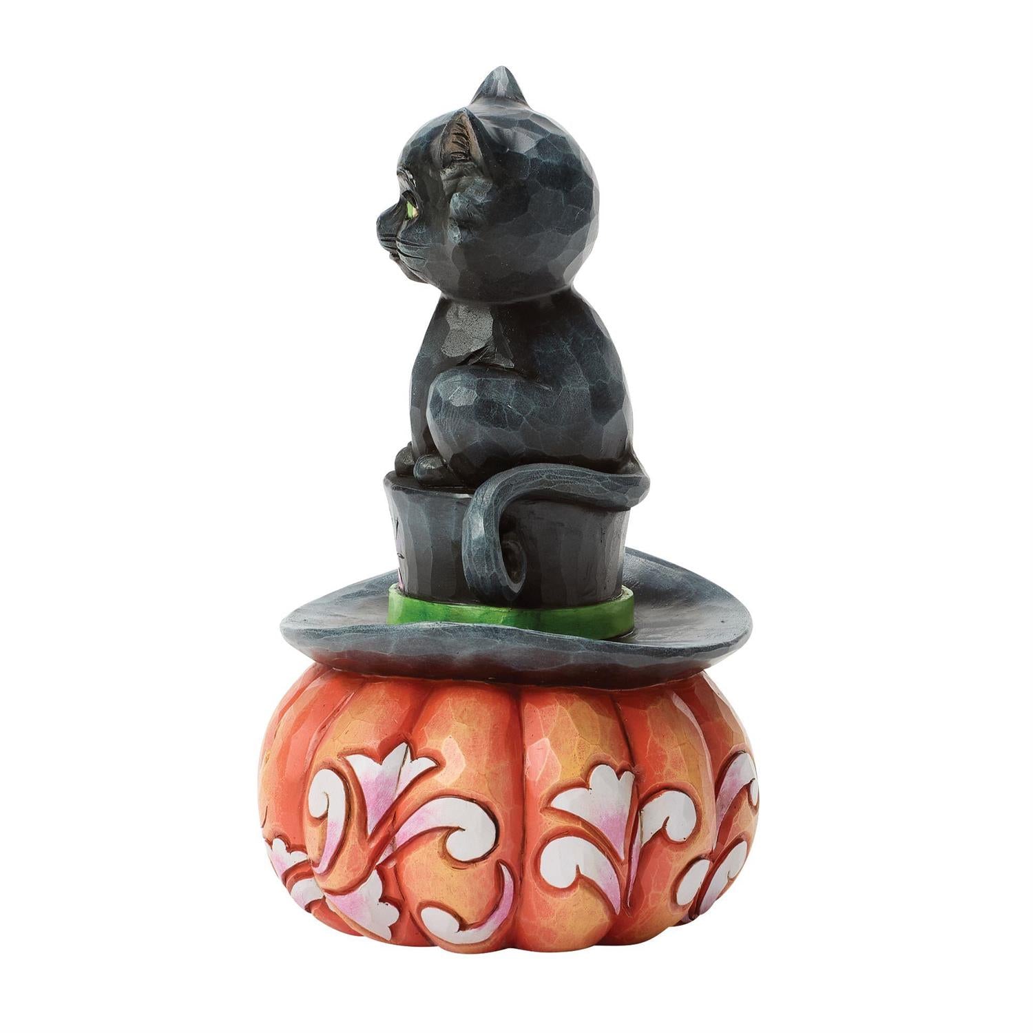 Black Cat on Top Hat Figurine - Country N More Gifts