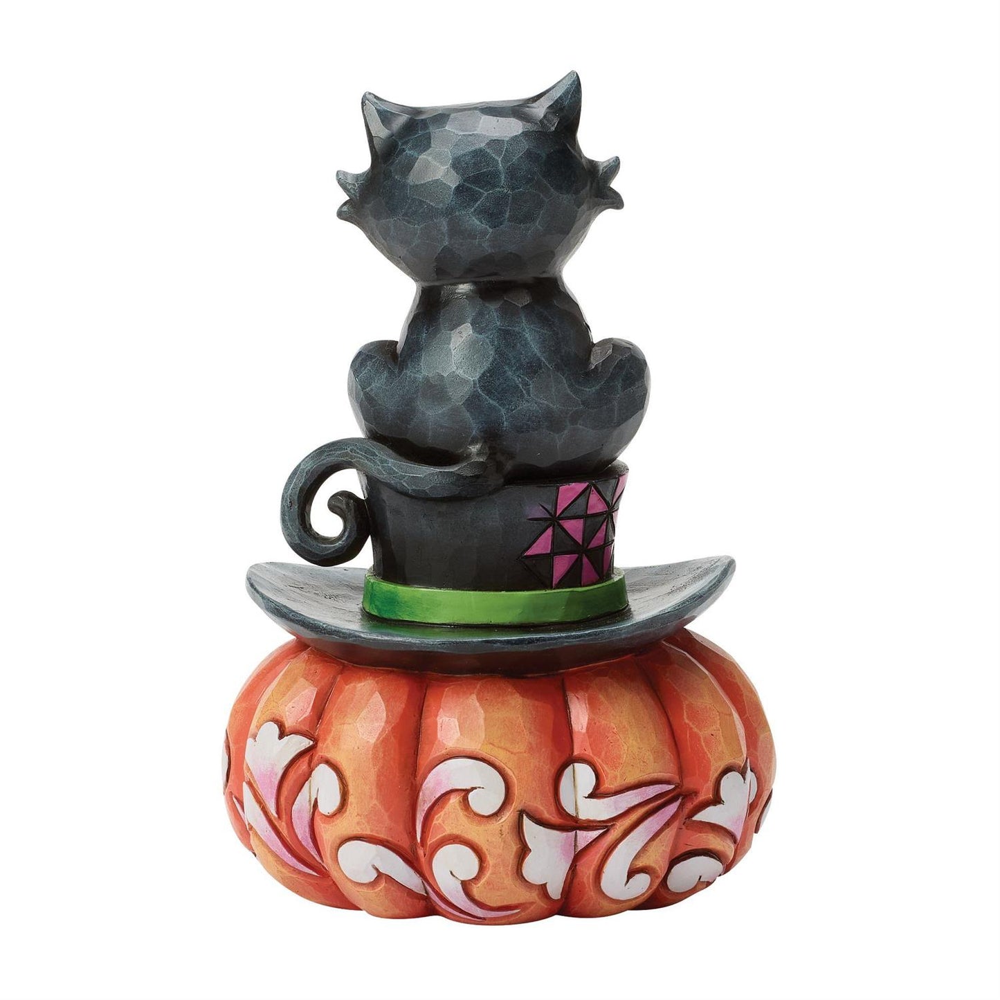 Black Cat on Top Hat Figurine - Country N More Gifts