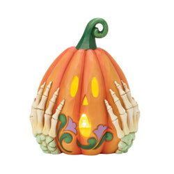 Oh My, Boo - Jack-O-Lantern Skeleton LED - Country N More Gifts