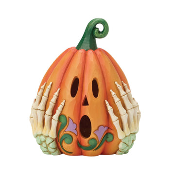 Oh My, Boo - Jack-O-Lantern Skeleton LED - Country N More Gifts
