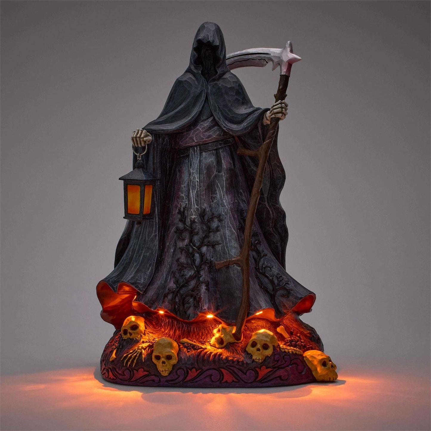 Haunted Nights Equal Many Frights - Grim Reaper with LED Glow - Country N More Gifts