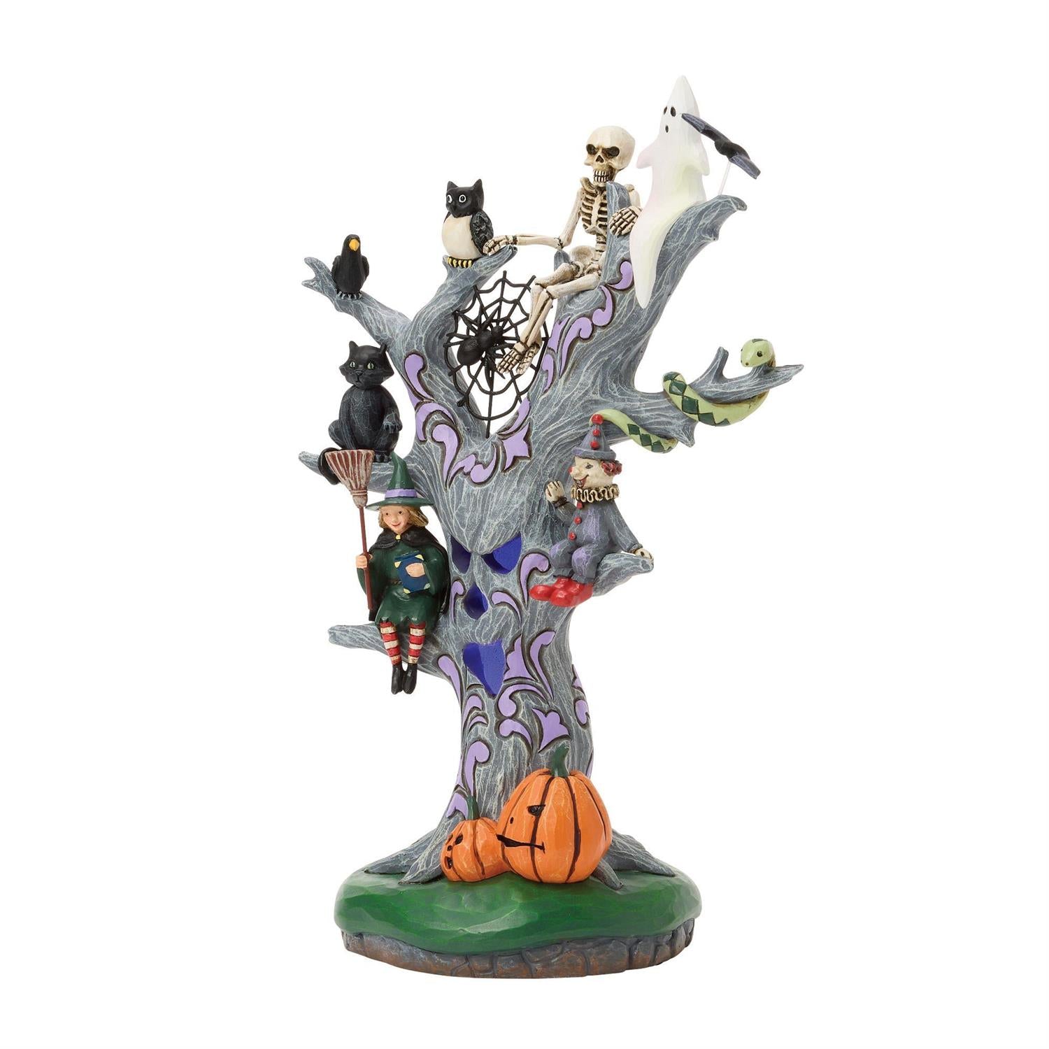 Wicked Woods - Scary LED Tree Figurine - Country N More Gifts