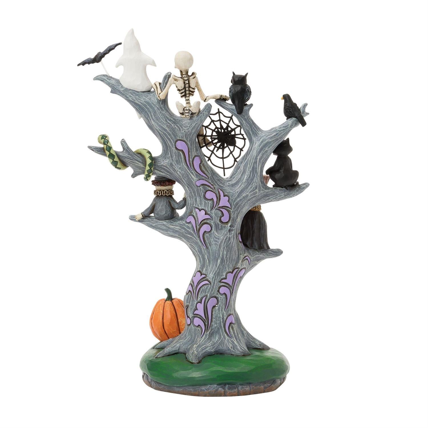 Wicked Woods - Scary LED Tree Figurine - Country N More Gifts