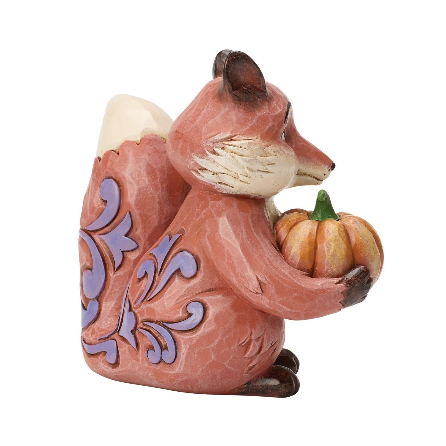 Pumpkin Patch Pal - Fox with Pumpkin Figurine - Country N More Gifts