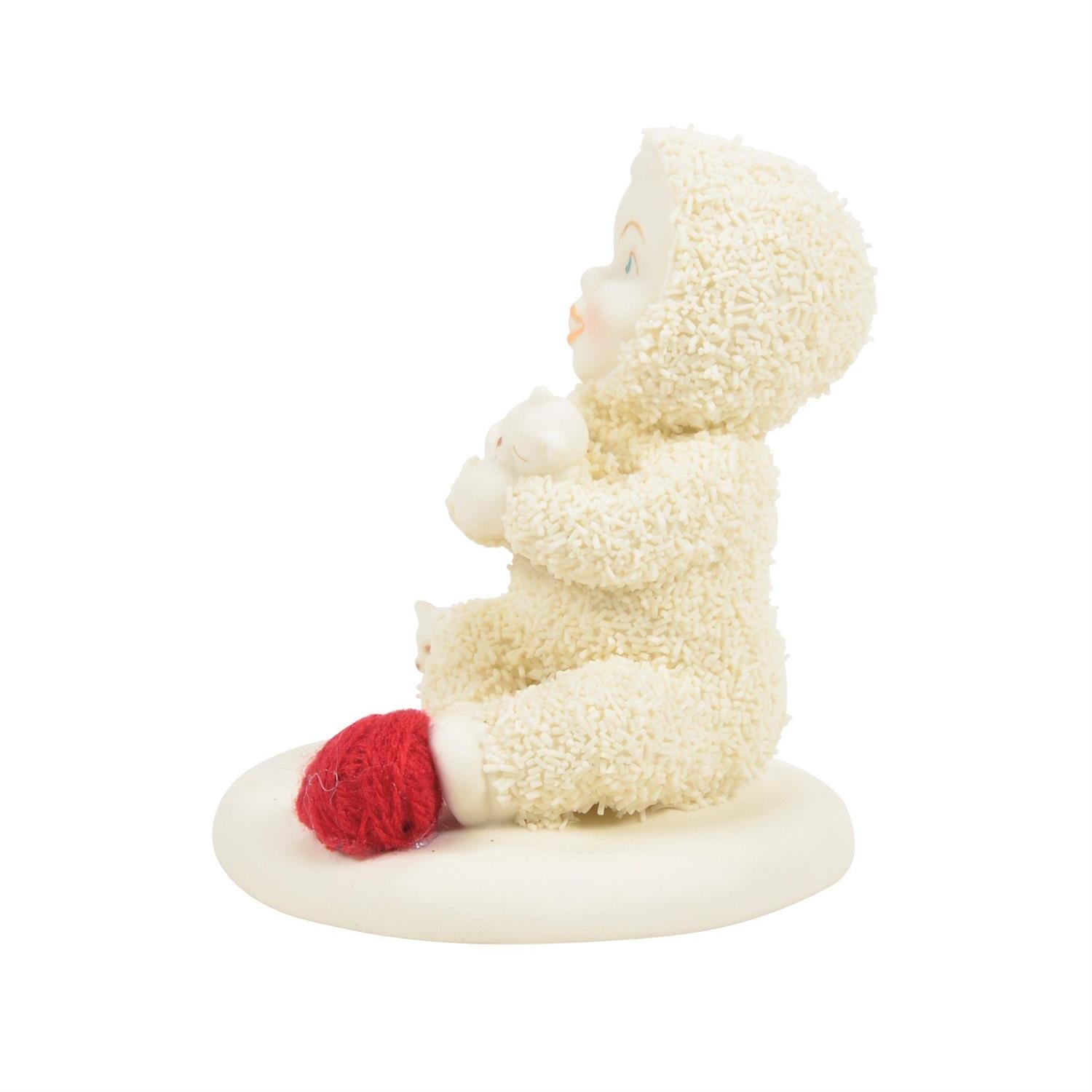 Buy Snowbabies at CountryNMoreGifts.com Snowbaby holding Kittens 