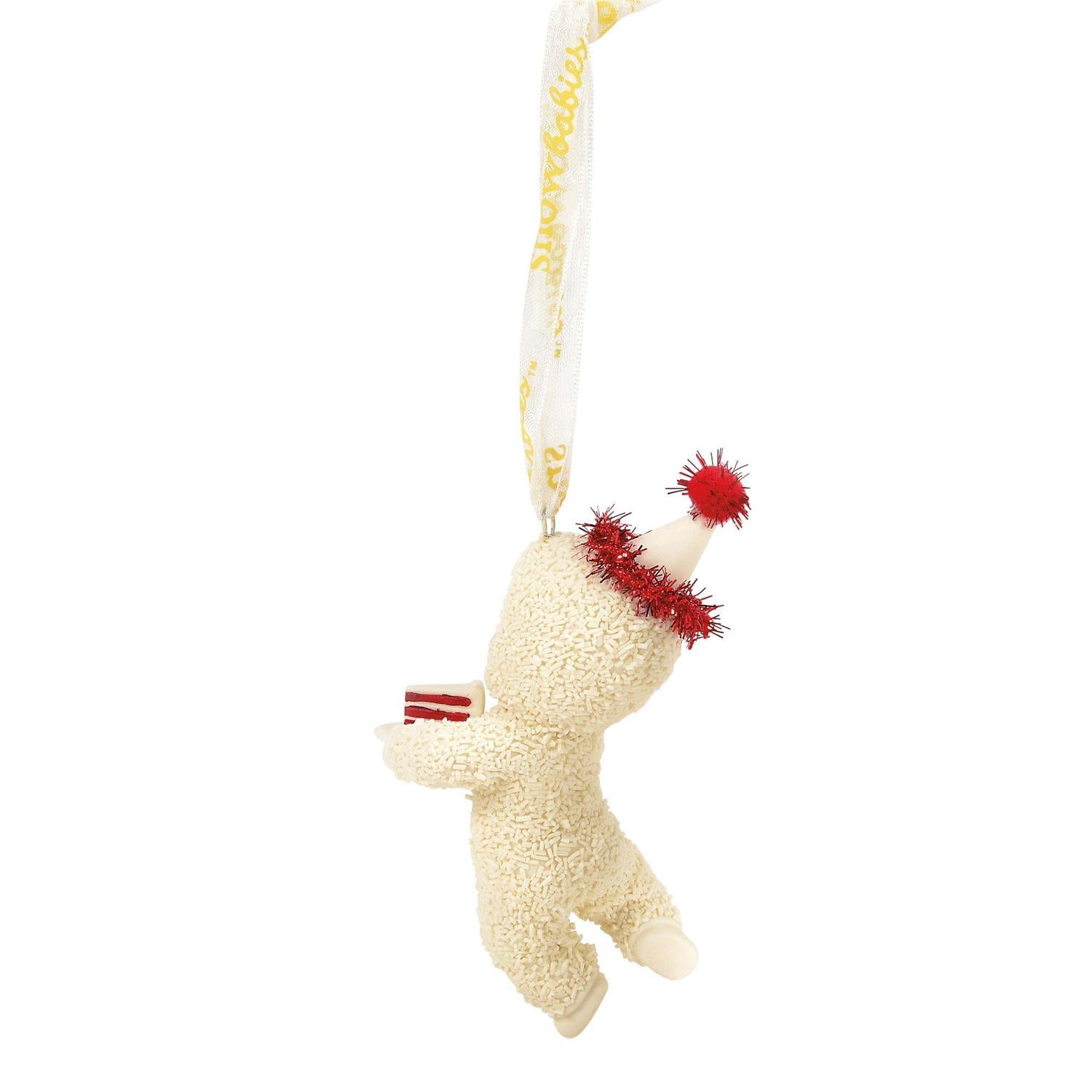 Buy Snowbabies at CountryNMoreGIfts.com Snowbaby holding cake Ornament
