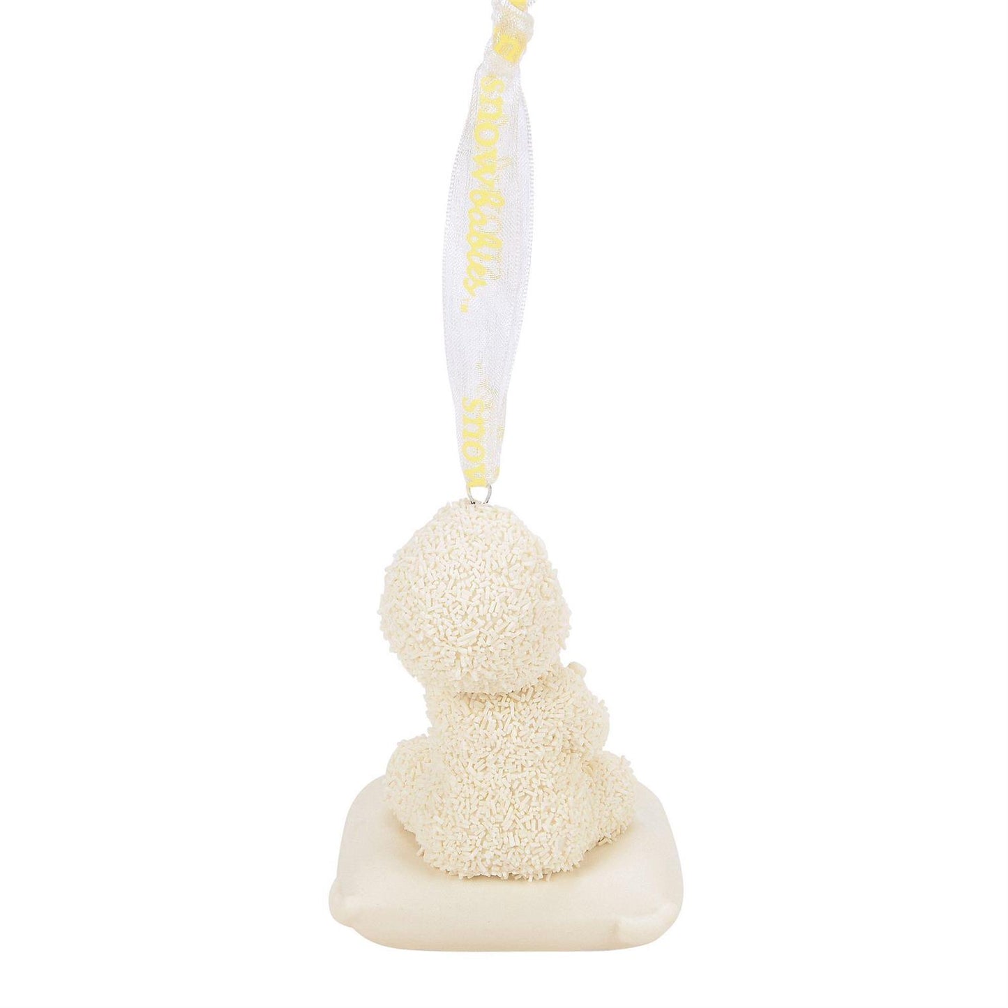 Buy Snowbabies at CountryNMoreGifts.com Snowbaby making a list for Santa Ornament