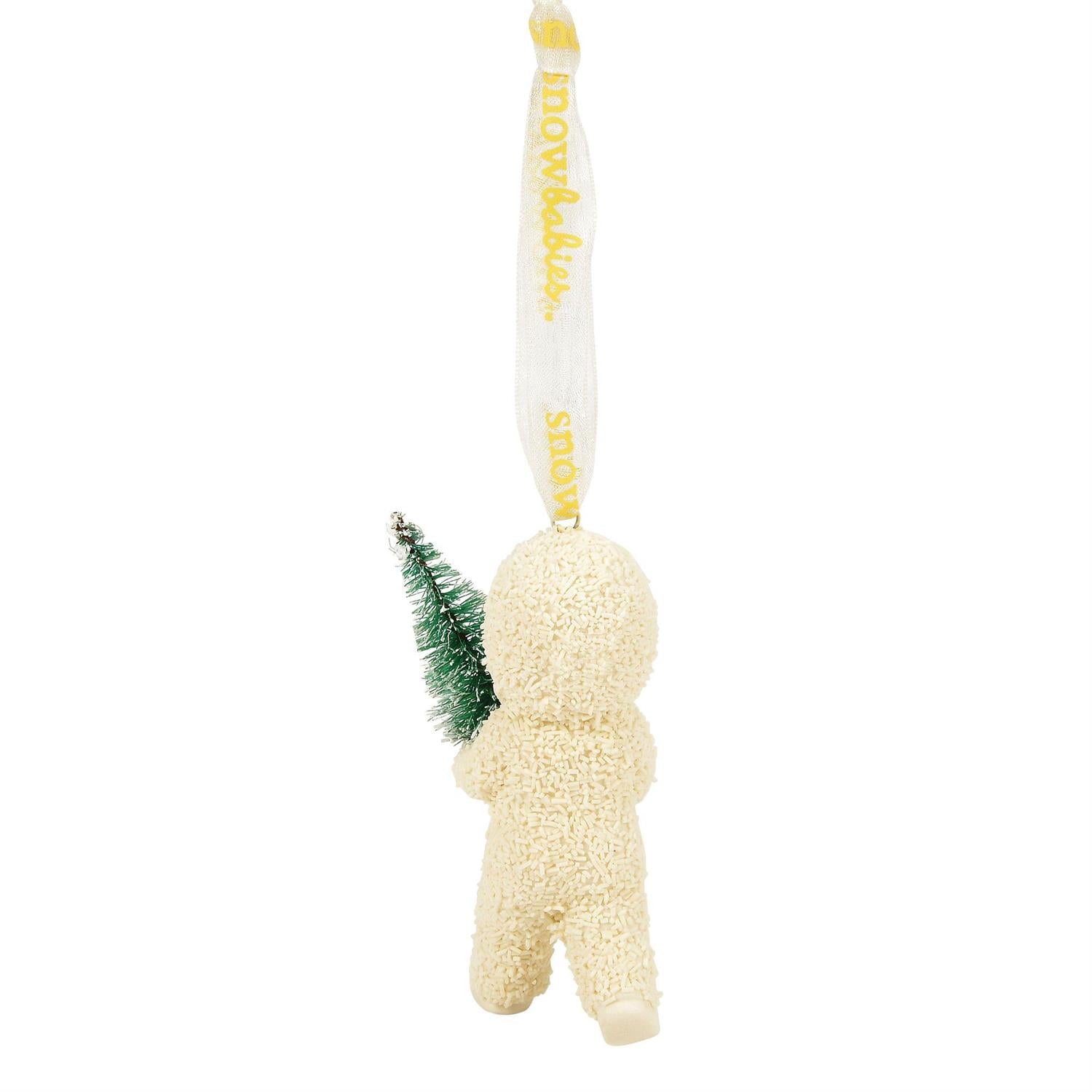 Buy Snowbabies at CountryNMoreGifts.com Snowbaby holding a Tree Ornament