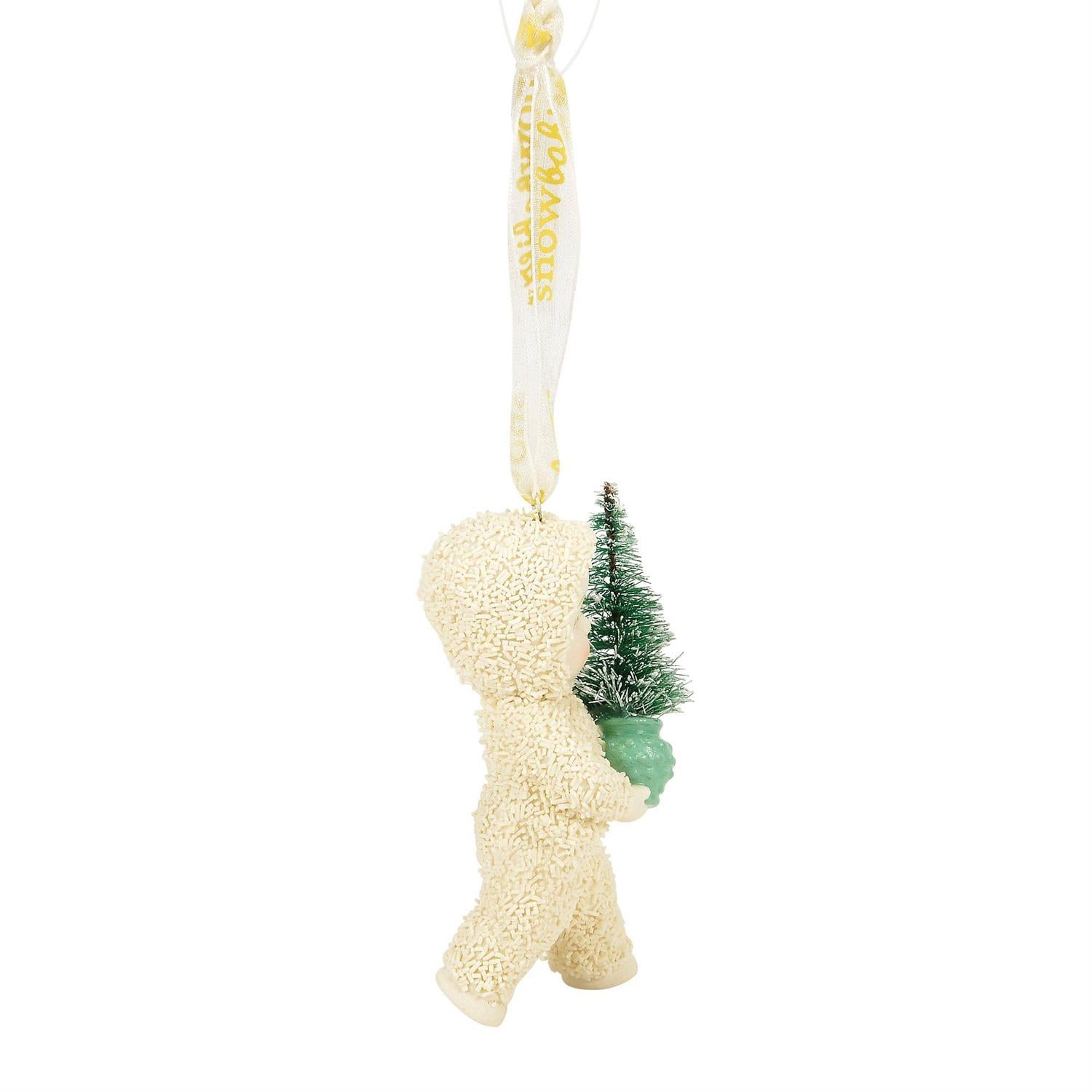 Buy Snowbabies at CountryNMoreGifts.com Snowbaby holding a Tree Ornament