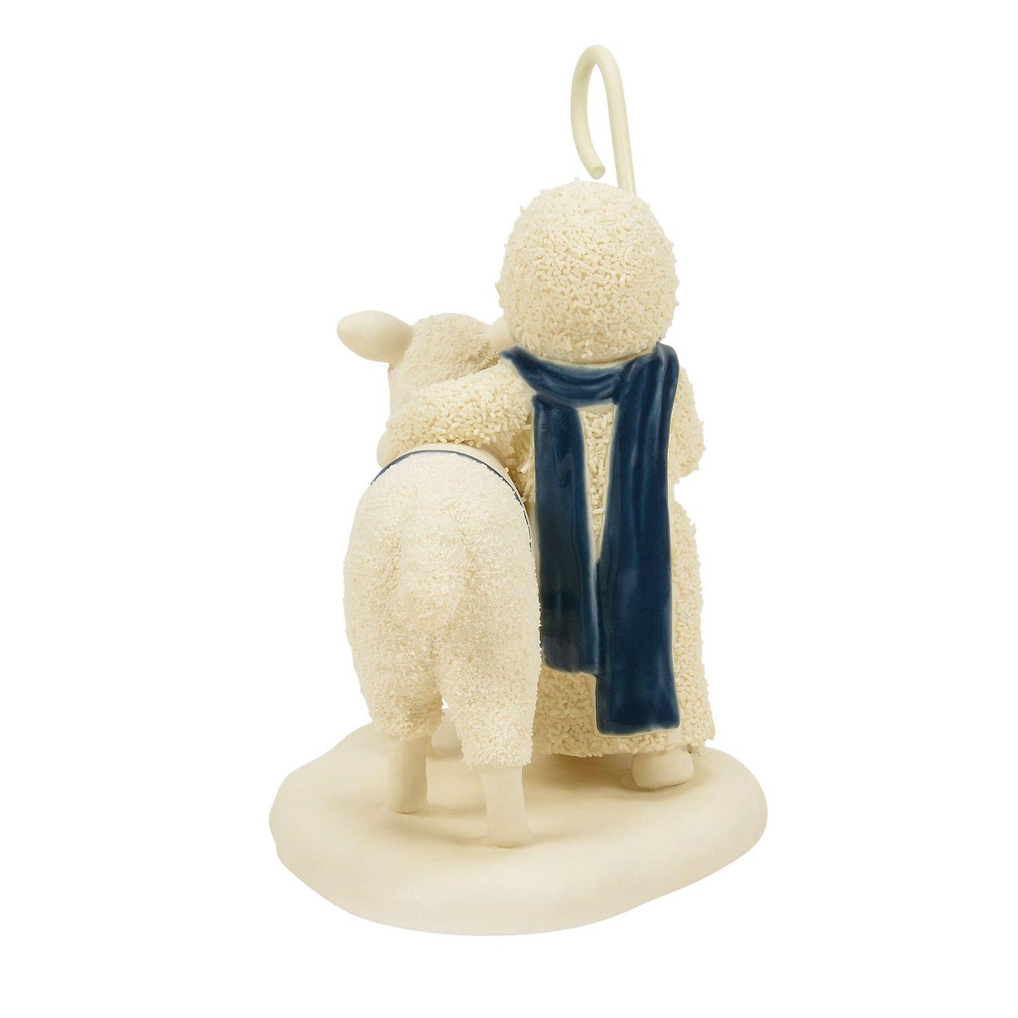 Buy Snowbabies at CountryNMoreGifts.com Snowbaby holding a Staff standing next to a Sheep