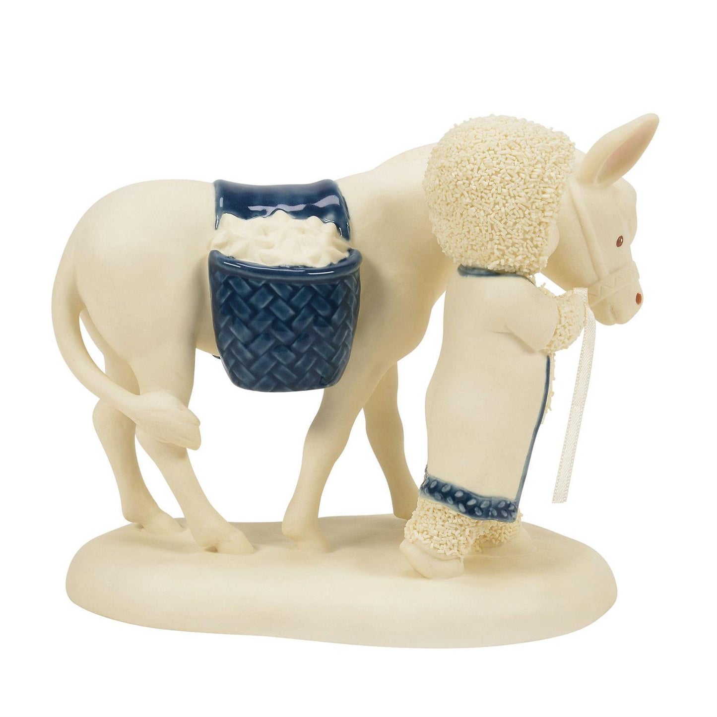 Buy Snowbabies at CountryNMoreGIfts.com Snowbaby with a Donkey