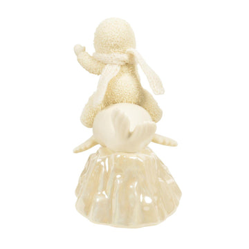 Buy Snowbabies at CountryNMoreGifts.com Snowbaby on the back of a Seal 