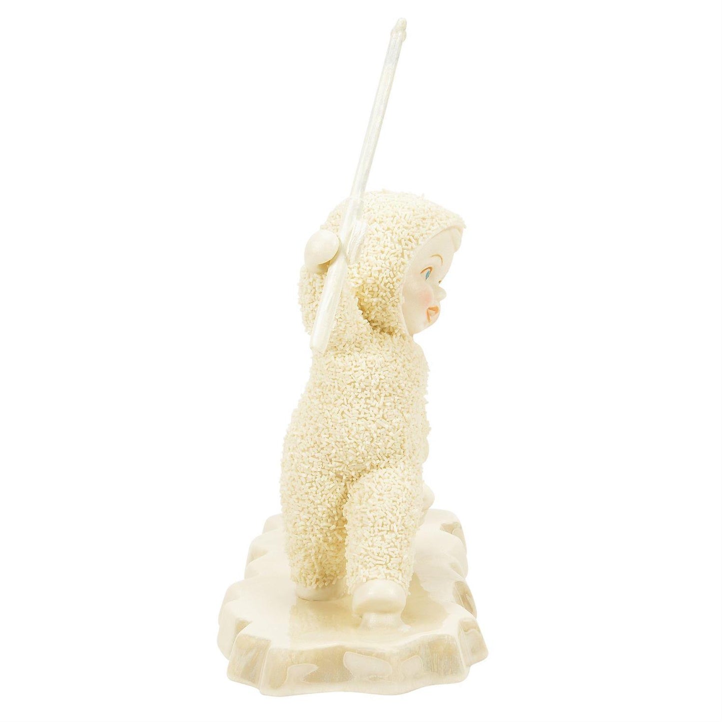 Buy Snowbabies at CountryNMoreGifts.com Snowbaby fishing with a Puffin watching