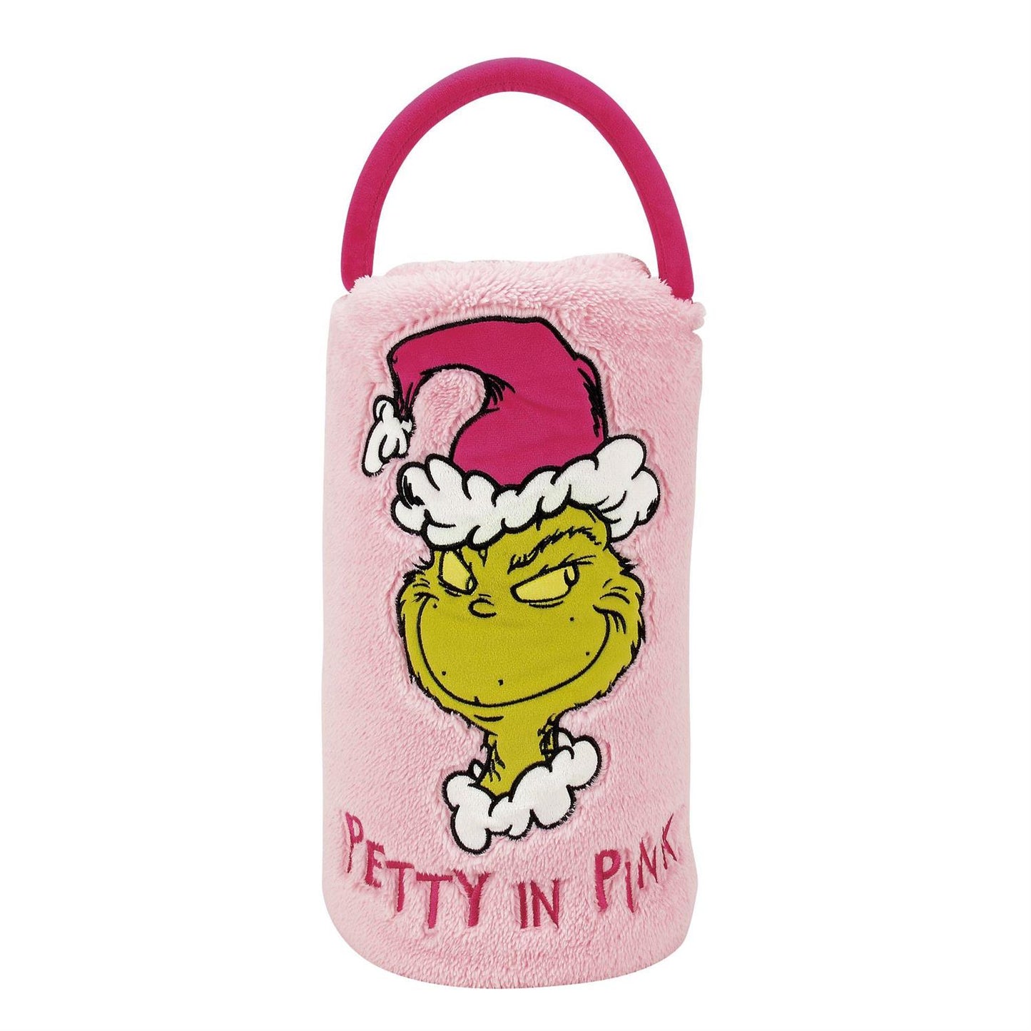 Grinch Petty In Pink Snow Throw - Country N More Gifts