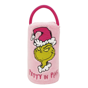 Grinch Petty In Pink Snow Throw - Country N More Gifts