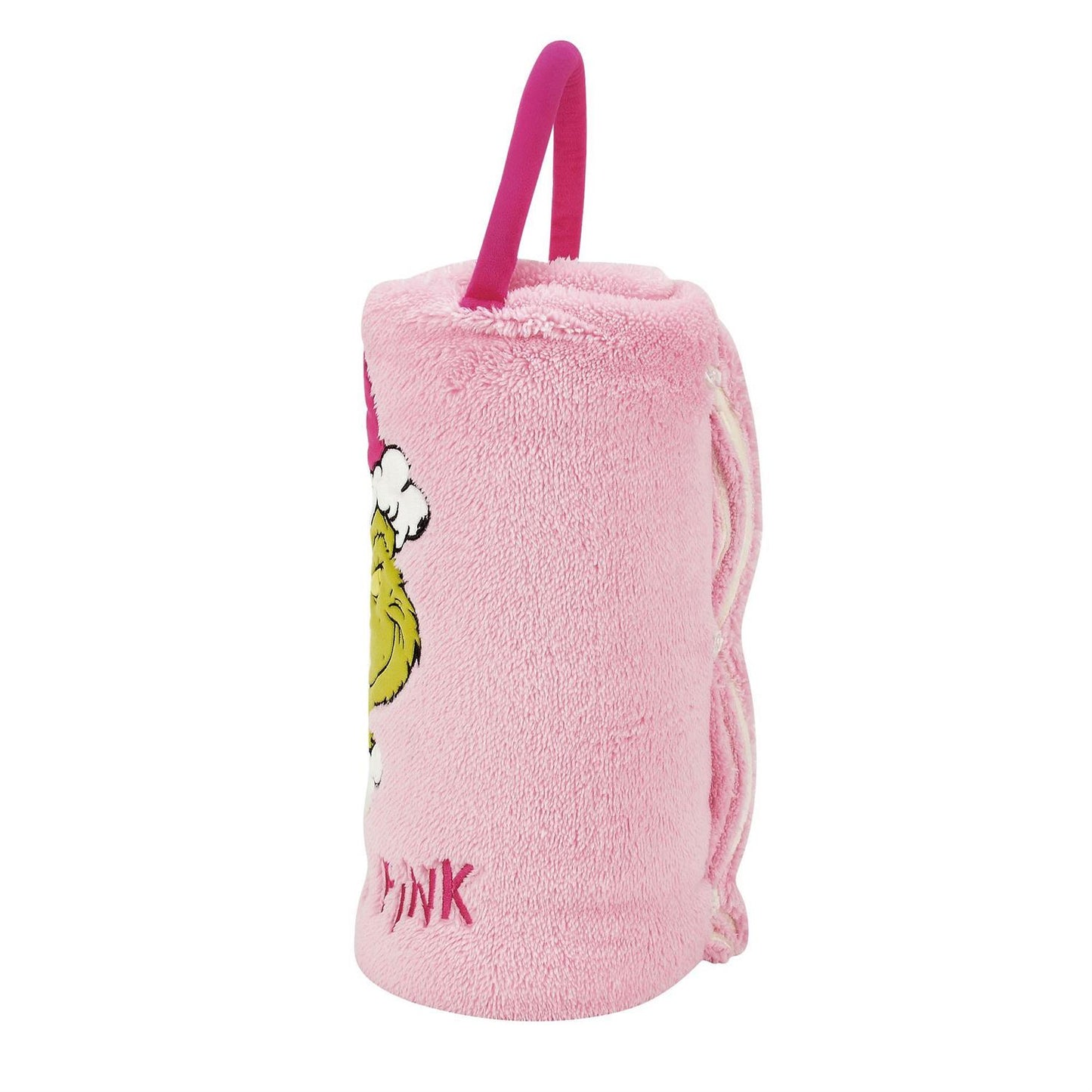 Grinch Petty In Pink Snow Throw - Country N More Gifts
