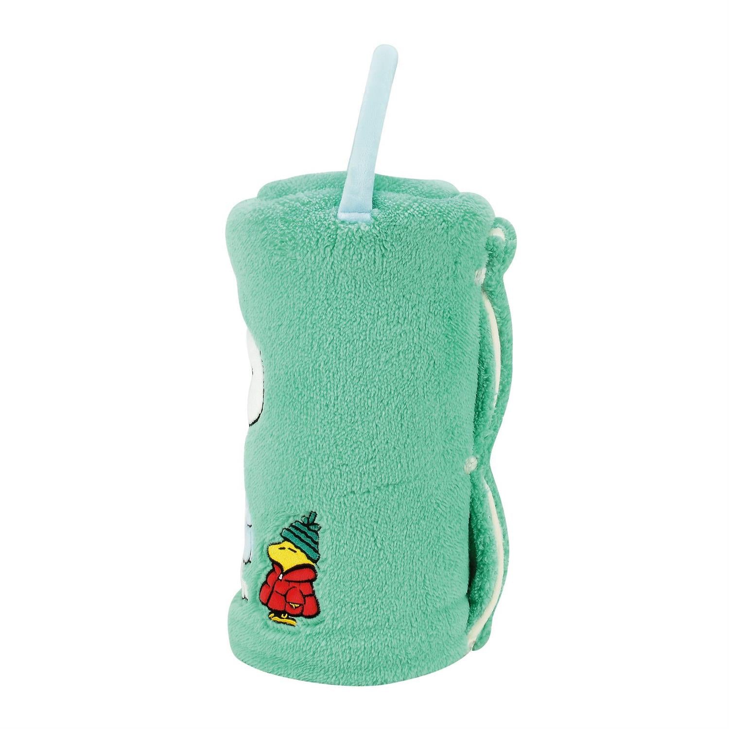 Snoopy and Woodstock Puffy Coat Snow Throw - Country N More Gifts