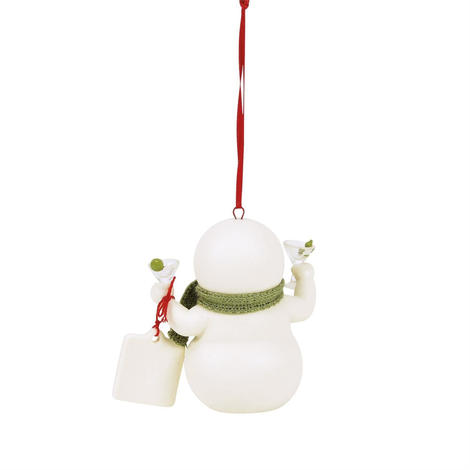 Drink Happy Thoughts Ornament - Country N More Gifts