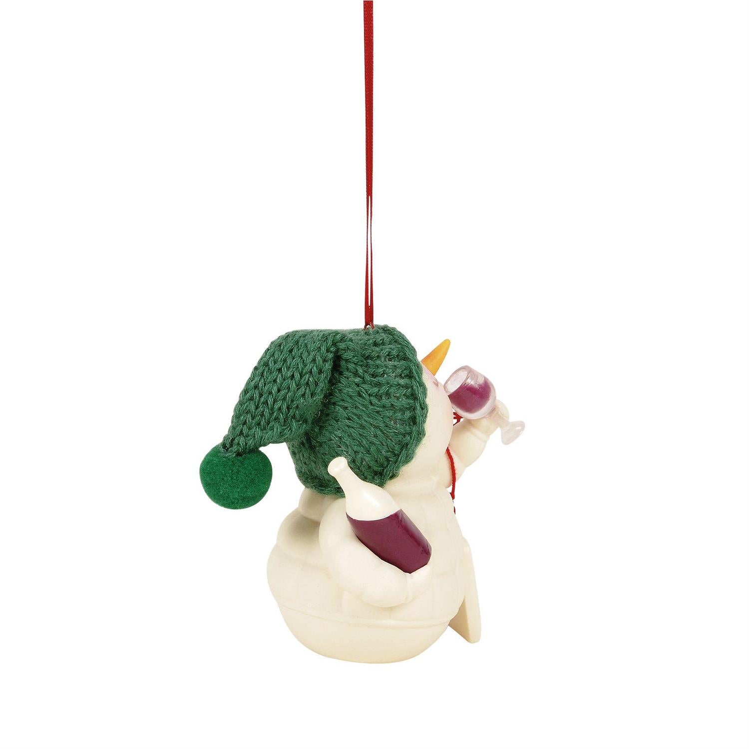 Dashing Through Merlot Ornament - Country N More Gifts