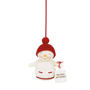 Skip Santa, Ask Grandma Ornament - Country N More Gifts