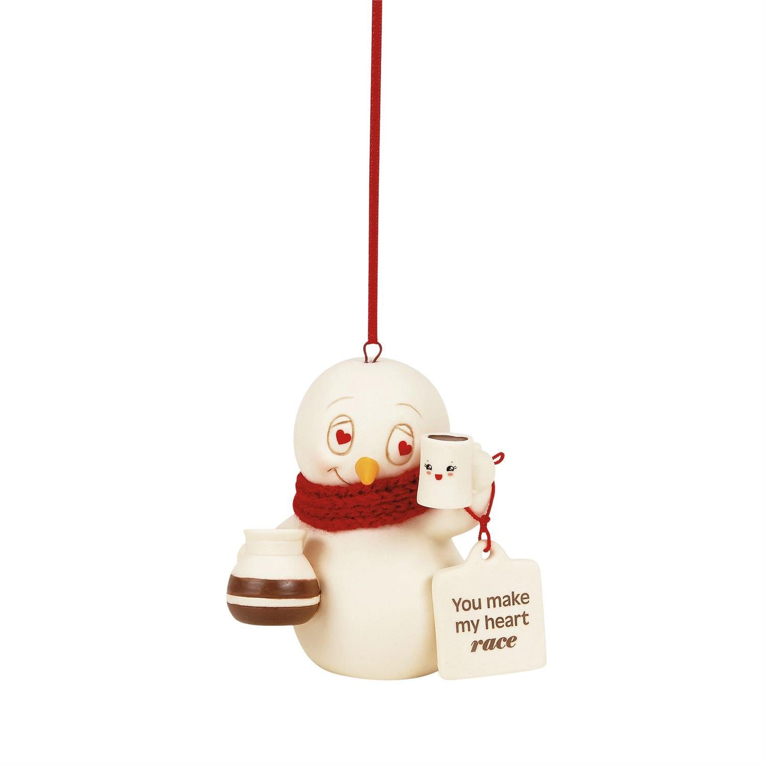 You Make My Heart Race Ornament - Country N More Gifts