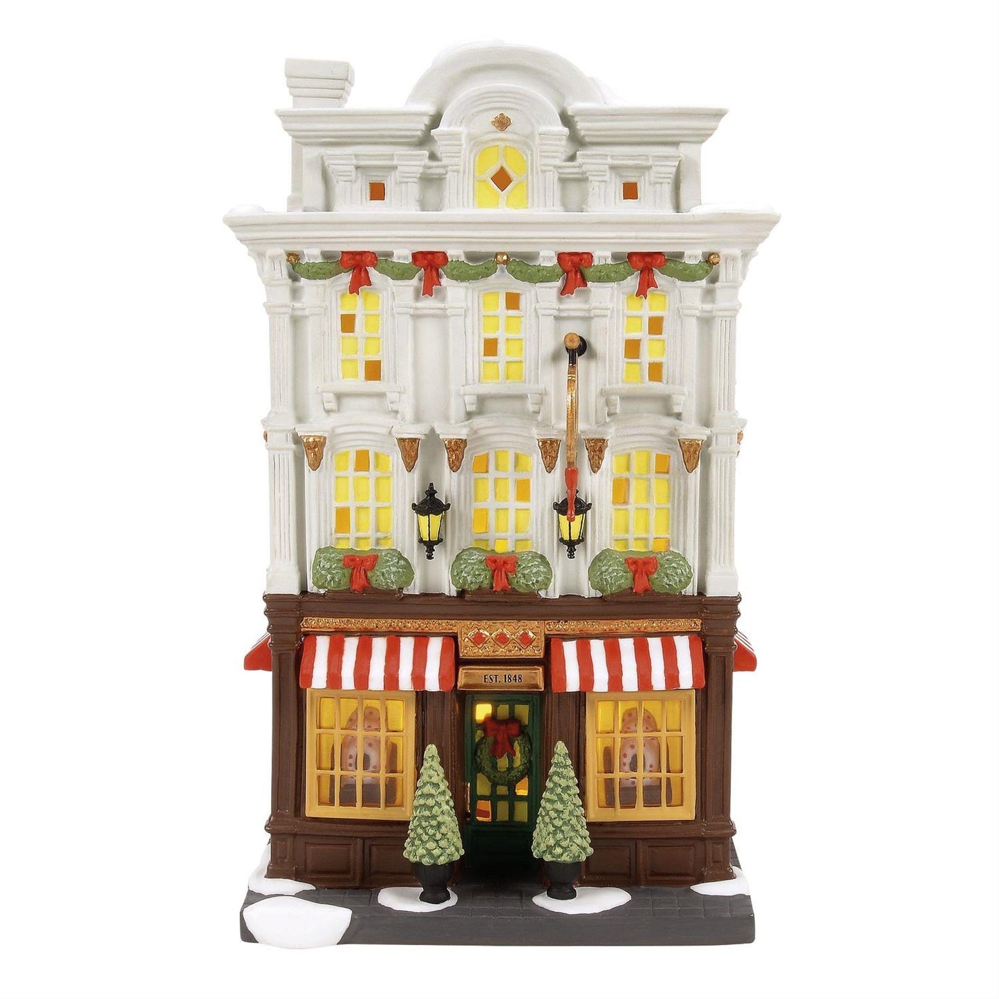 All New For 2026 Christmas In The City Lit Buildings and Accessories Bundle - Country N More Gifts